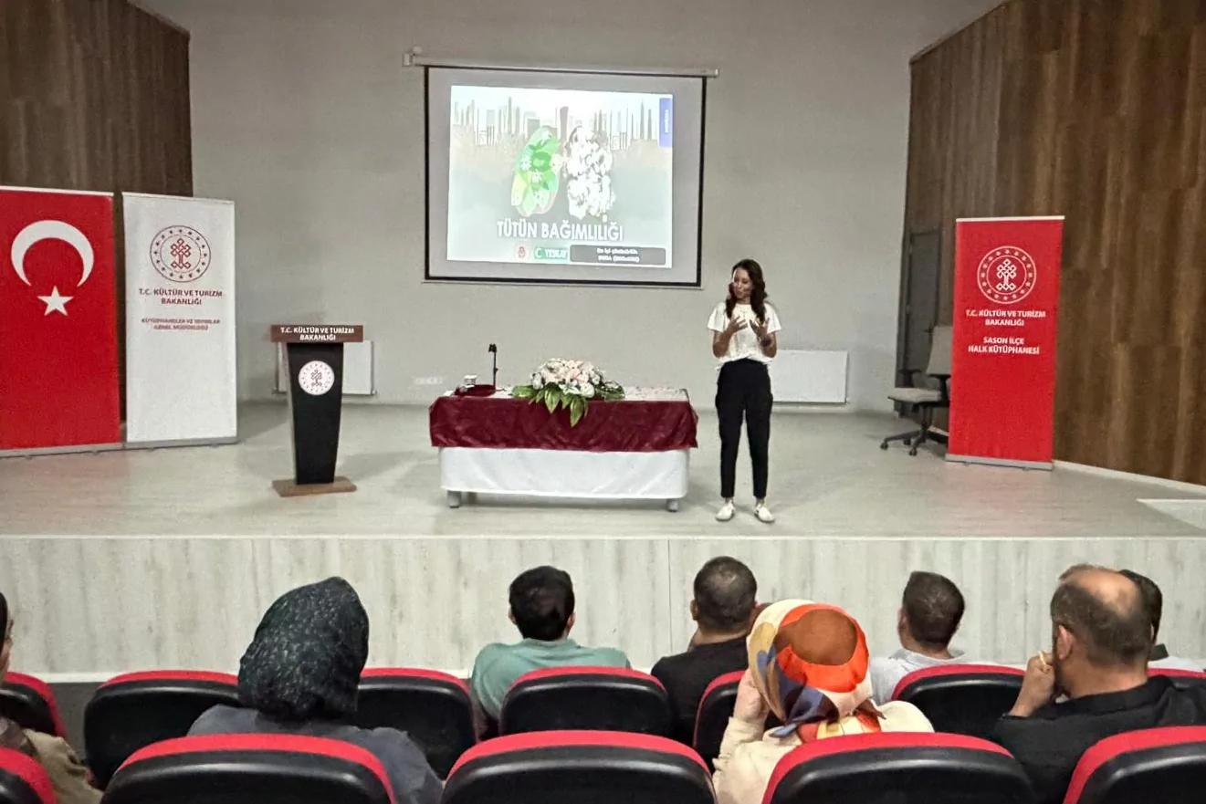 Bağımlılıkla Mücadele Eğitimi Sason’da Gerçekleşti