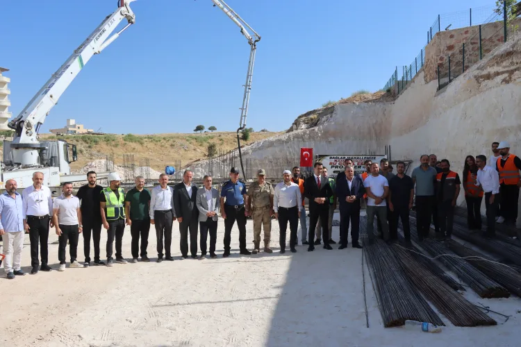Bağlar Mahallesi’nde Sosyal Tesis Temeli Atıldı