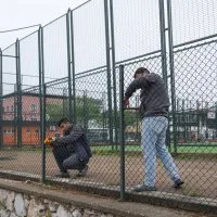 Bağlarbaşı Spor Tesisleri yenileniyor Bağlarbaşı Spor Tesisleri yenileniyor