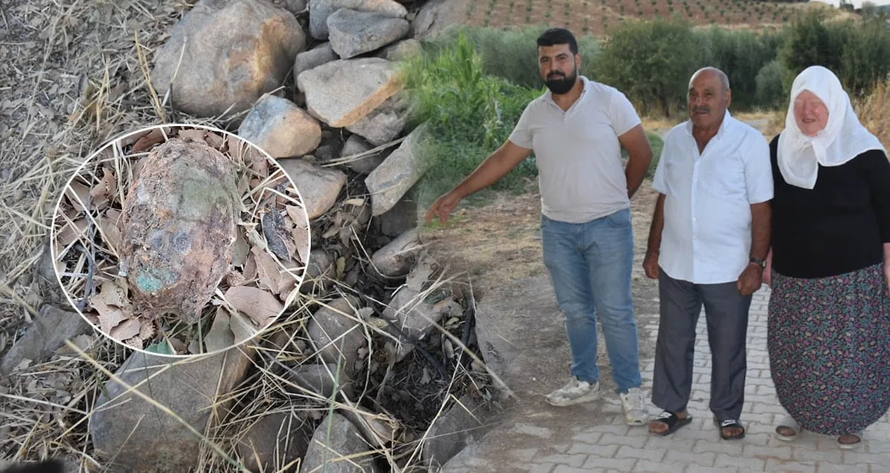 Bahçede Bulunan Bomba Kurtuluş Savaşı’na Ait!