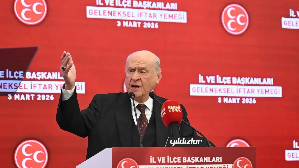 Bahçeli: Barış Dili Bölgedeki Önceliğimiz Olmalı