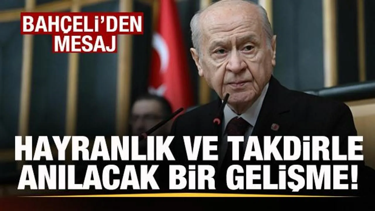 Bahçeli’den Bayram Mesajı: Birlik ve Beraberlik Vurgusu