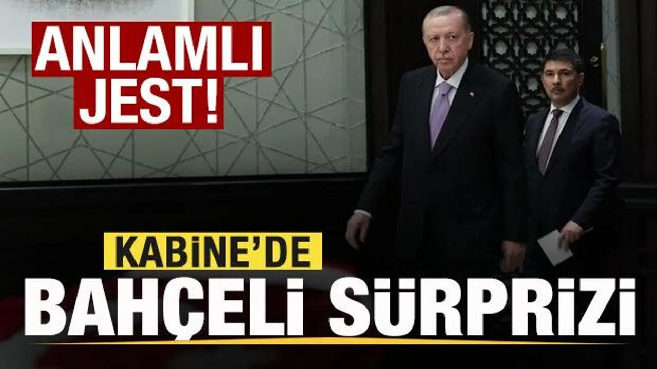 Bahçeli’den Erdoğan’a Anlamlı Jest!
