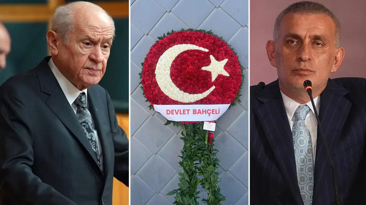 Bahçeli’den Hacıosmanoğlu’na Destek Çiçeği