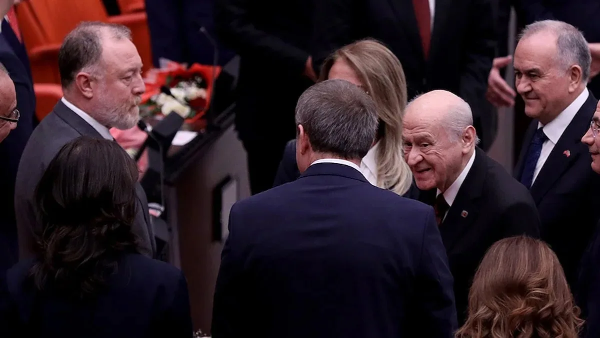 Devlet Bahçeli ve Abdullah Öcalan