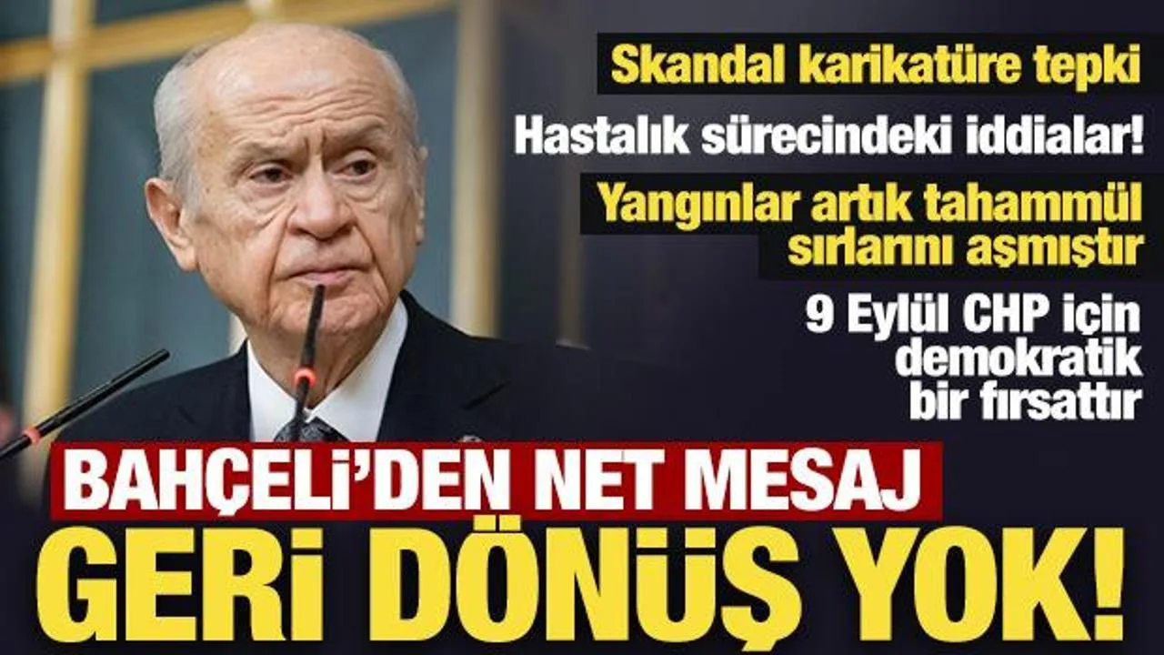 Bahçeli’den Terörsüz Türkiye Vurgusu ve Tepkiler