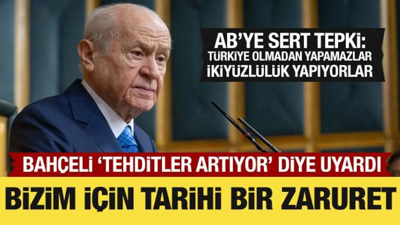 Bahçeli: Dünya Sıkıntılı, Birlikte Güçlenmeliyiz!