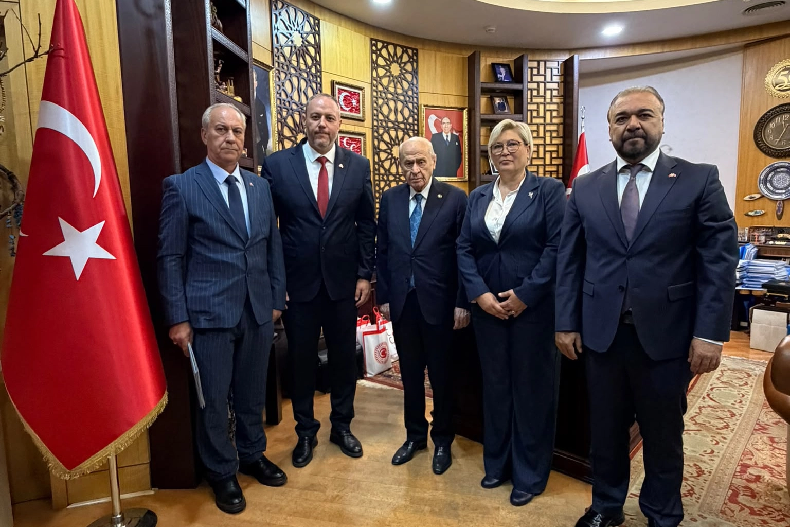 Bahçeli, Edirne Teşkilatı’nı Kabul Etti!
