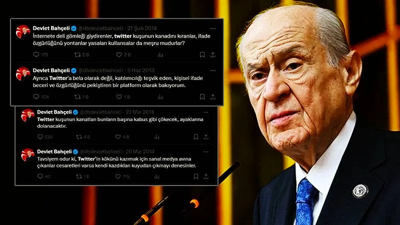Bahçeli’nin Sosyal Medya İfadeleri Yeniden Gündemde!