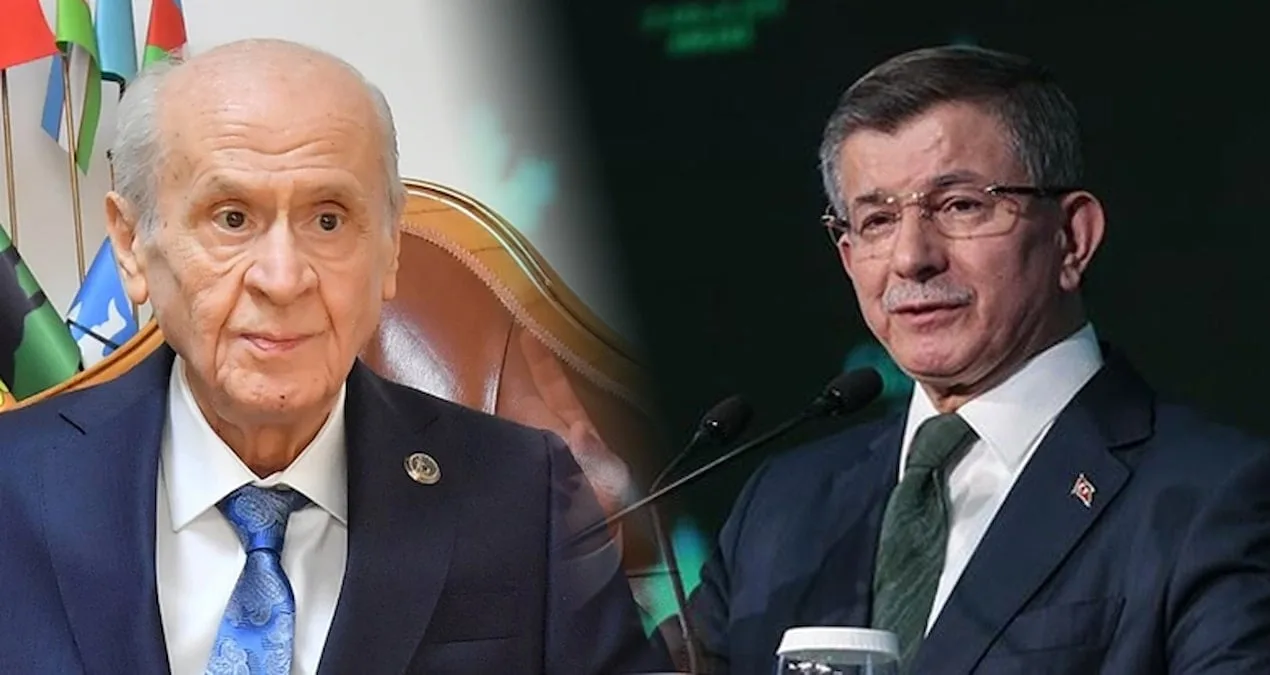 Bahçeli ve Davutoğlu’ndan Terörle Mücadele Görüşmesi