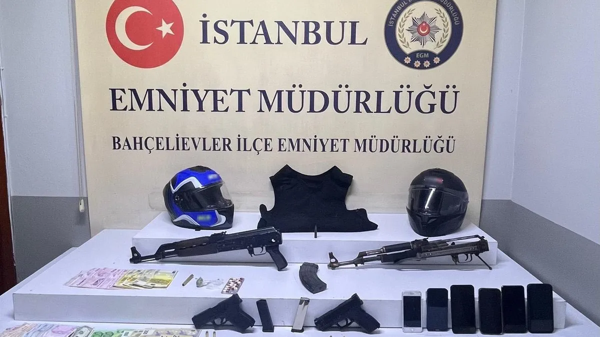 Bahçelievler’de Operasyon: 5 Şüpheli Tutuklandı!