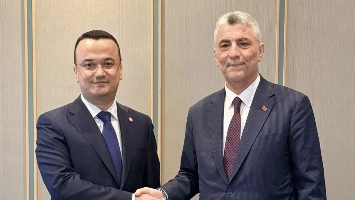 Bakan Bolat’tan Özbekistan ile Kritik Görüşme