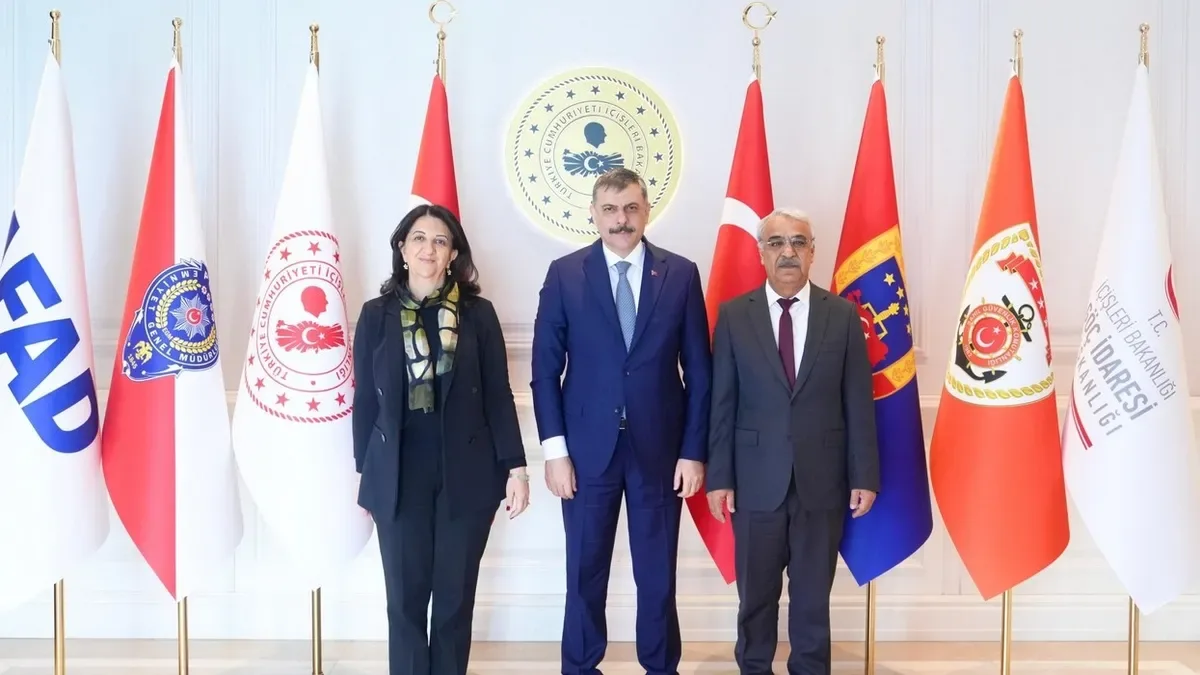 Bakan Çiftçi, DEM Partisi ile Kritik Görüşme Yaptı