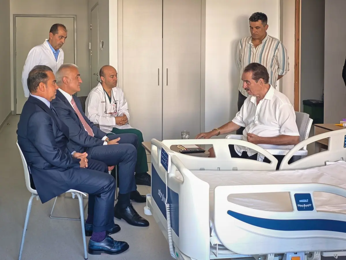 Bakan Ersoy dan İbrahim Tatlıses e geçmiş olsun ziyareti 3