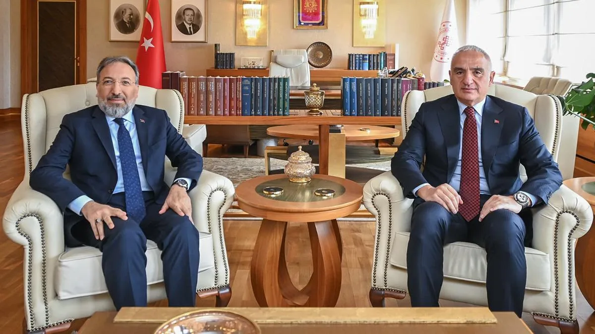 Bakan Ersoy ve Arpaguş’tan Tarihi Miras Vurgusu