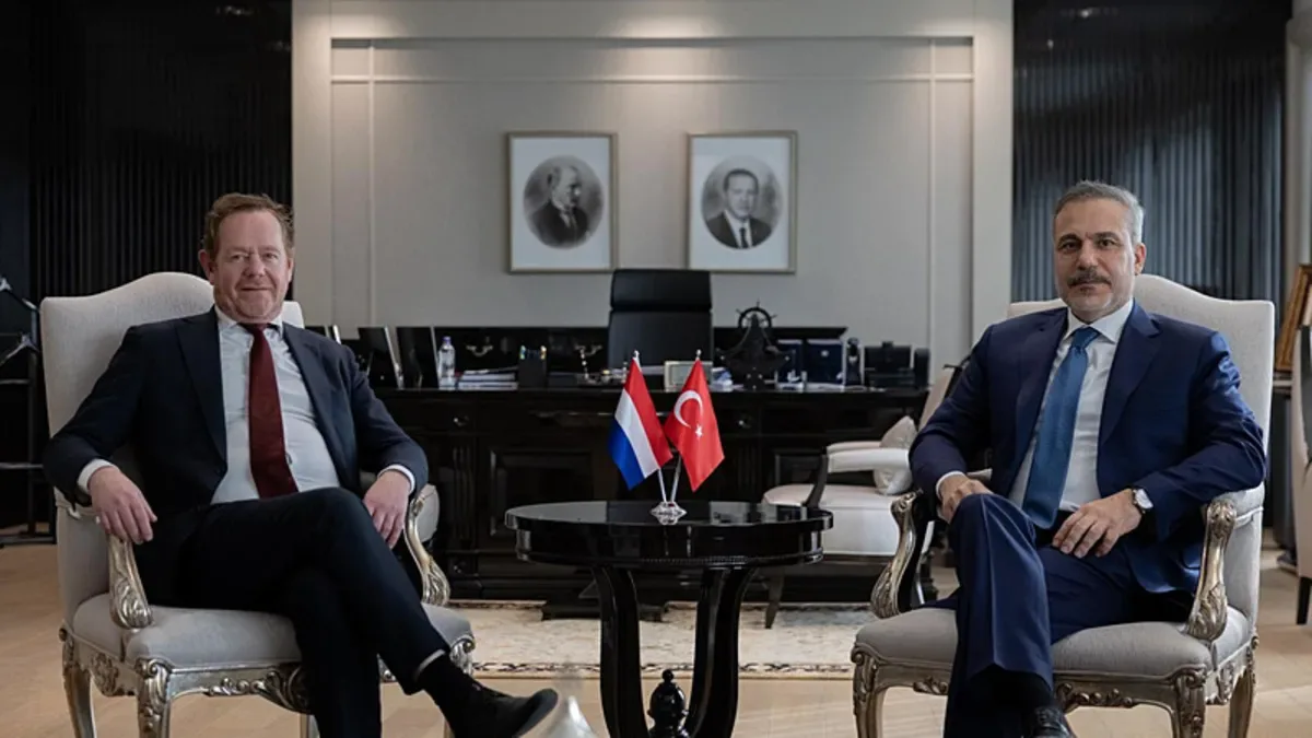 Bakan Fidan’dan Hollanda ile Kritik Görüşme!