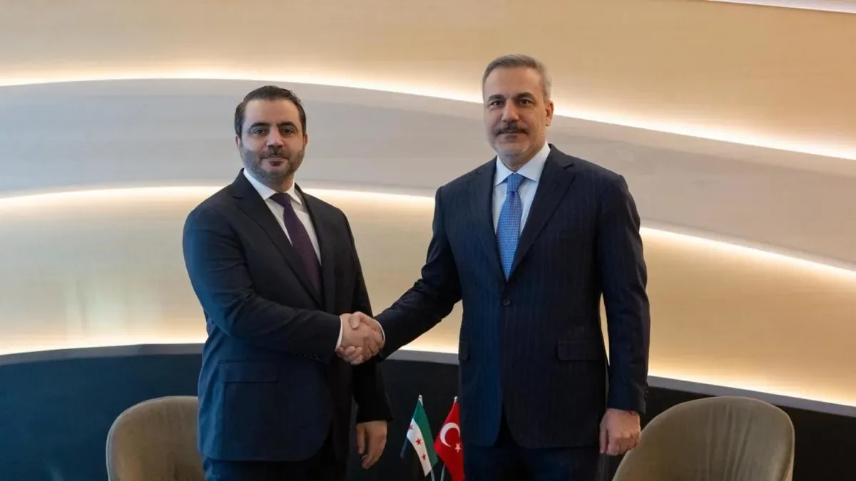 Bakan Fidan’dan Suriyeli Mevkidaşına Ziyaret!
