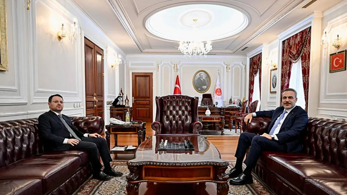 Bakan Fidan, Gürlek’i Ziyaret Etti