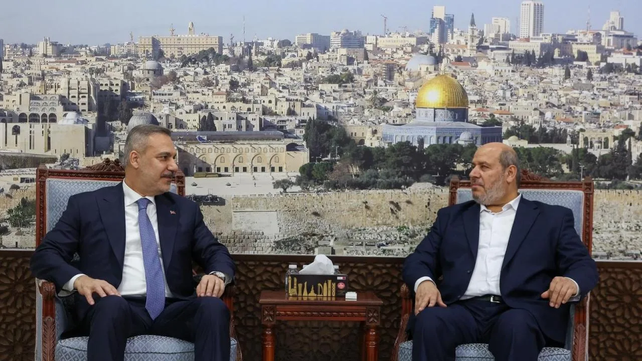 Bakan Fidan, Hamas Yetkilisine Taziye Ziyareti Yaptı