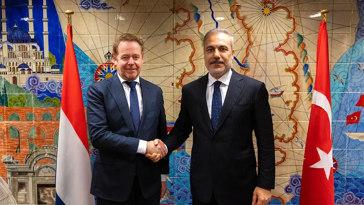Bakan Fidan, Hollandalı Mevkidaşıyla Buluştu!