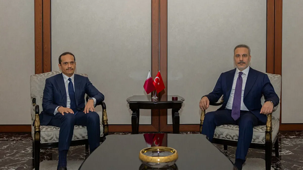 Bakan Fidan, Katarlı Mevkidaşıyla Görüştü!