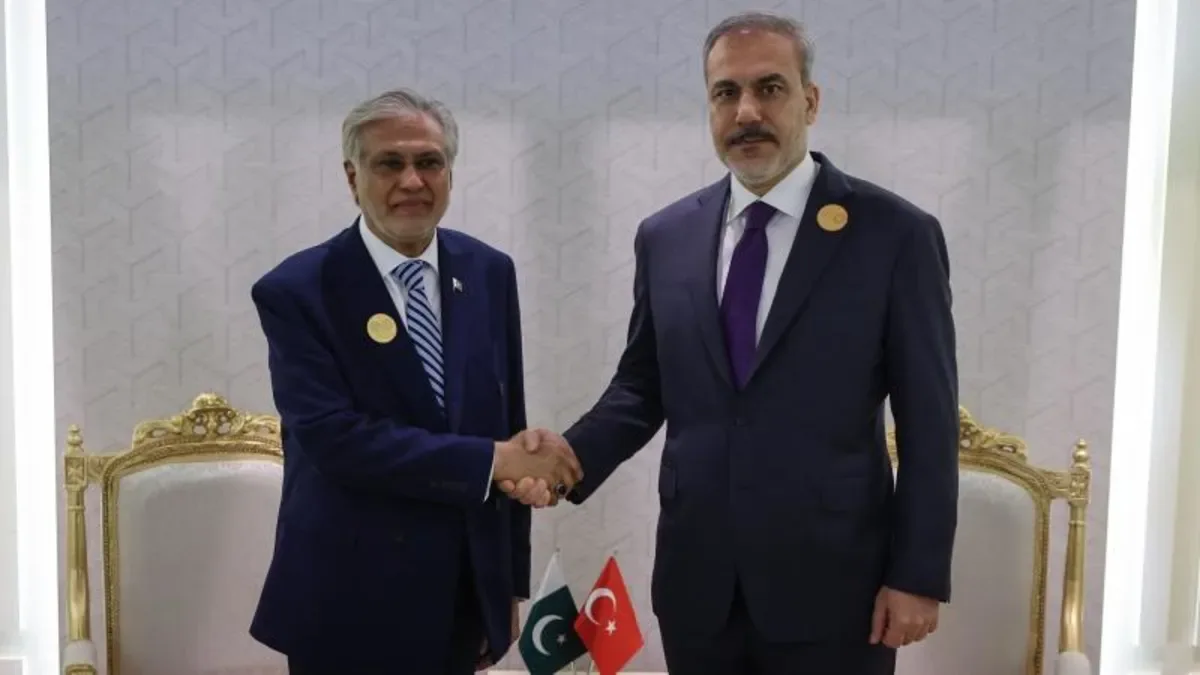 Bakan Fidan, Pakistanlı Mevkidaşı ile Görüştü