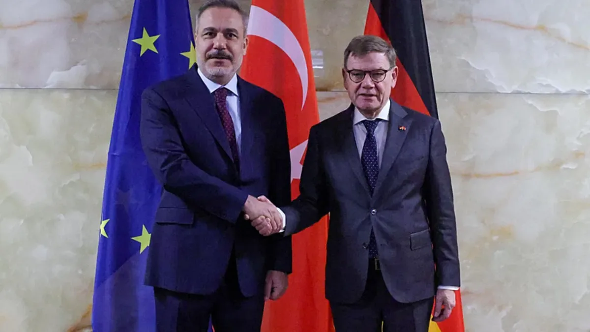 Bakan Fidan ve Alman Mevkidaşından Önemli Görüşme