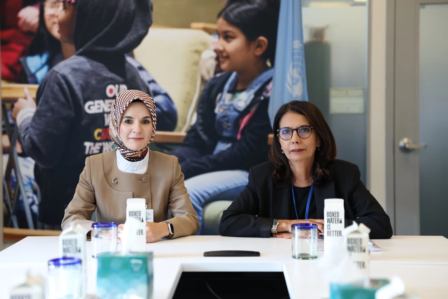 Bakan Göktaş, BM Temsilcisi ile Çocuk Haklarını Görüştü