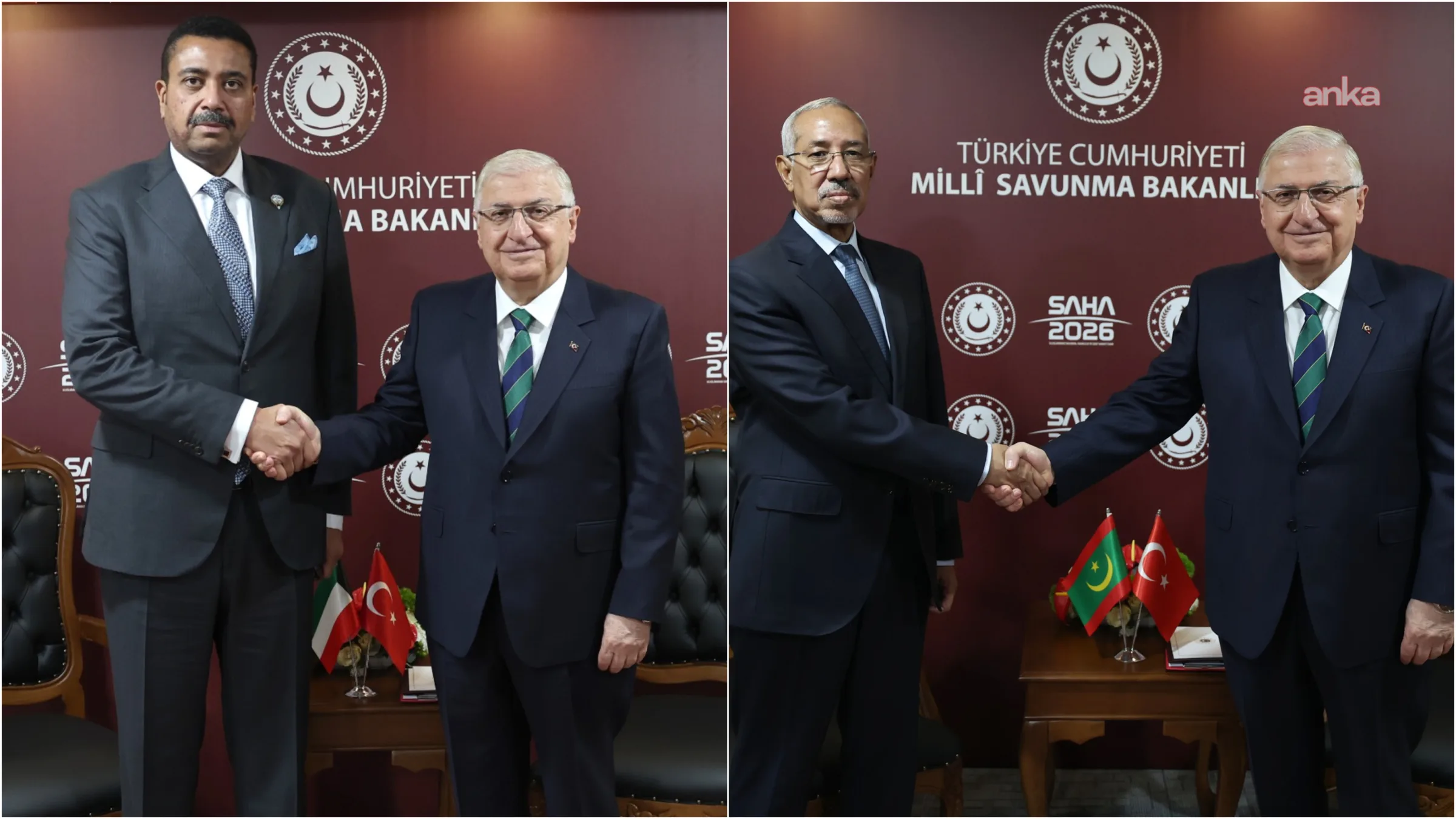 Bakan Güler, Kuveyt ve Moritanya ile Bir Araya Geldi