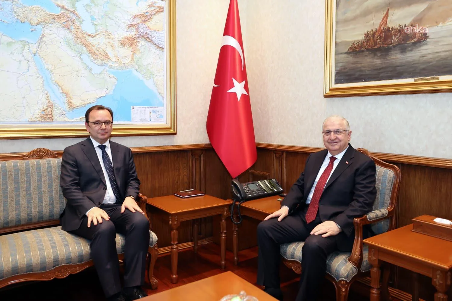 Bakan Güler, Nijer Büyükelçisi Arslan’ı kabul etti