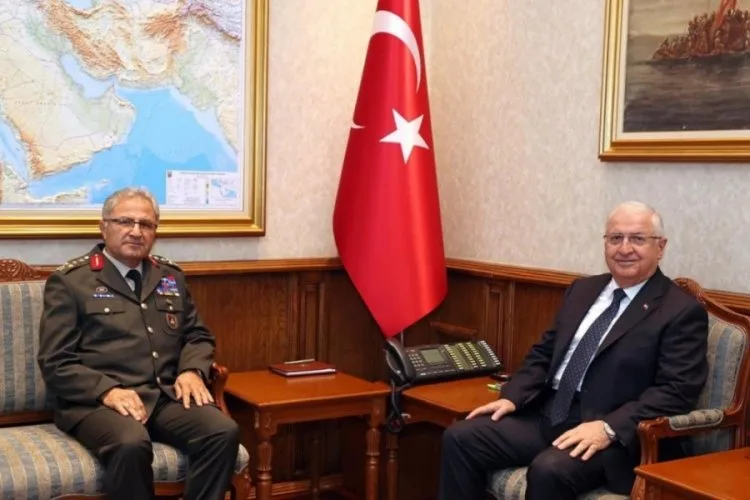 Bakan Güler, Orgeneral Tokel’i Kabul Etti