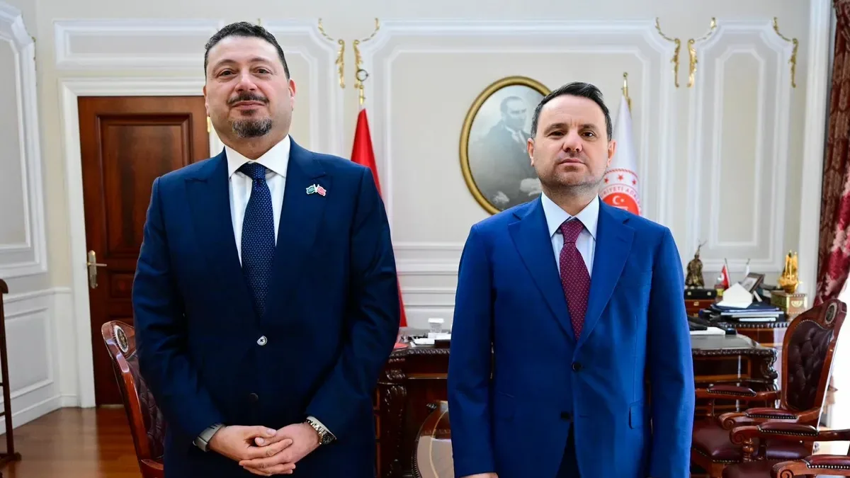 Bakan Gürlek, Suudi Büyükelçi ile Görüştü