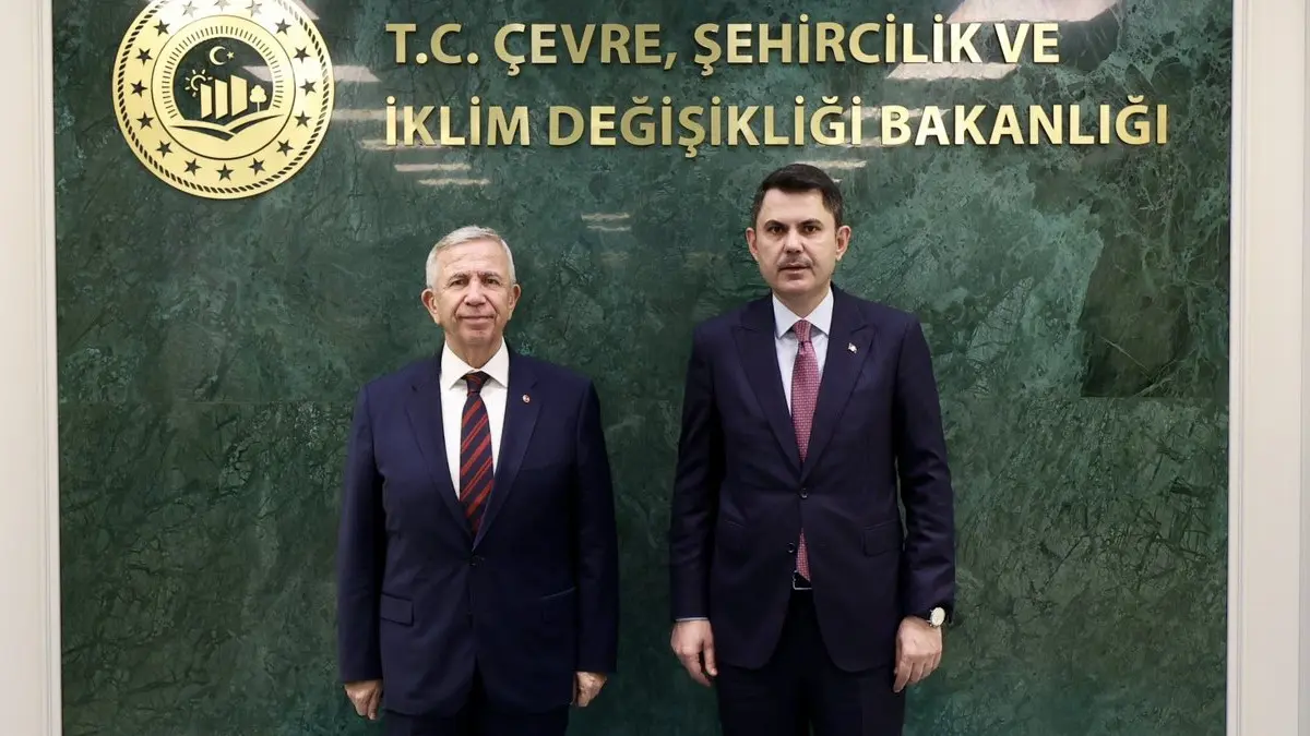 Bakan Kurum, Mansur Yavaş'la görüştü! Cumhurbaşkanı Erdoğan detayı...