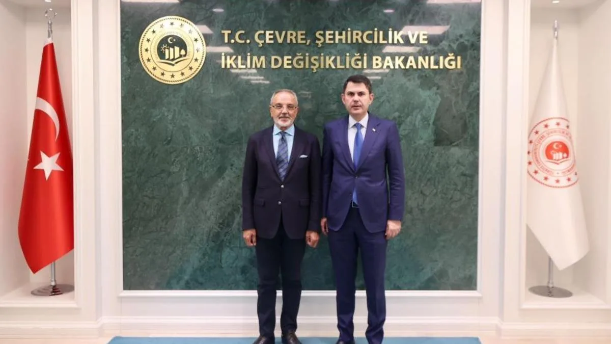 Bakan Kurum ve Sakık’tan Ortak Çalışma Vurgusu