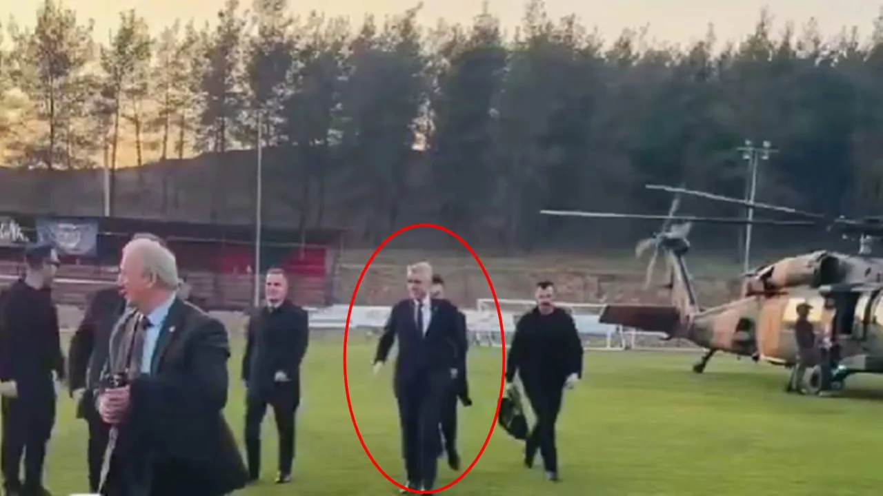 Bakan Memişoğlu İftara Helikopterle Geldi!