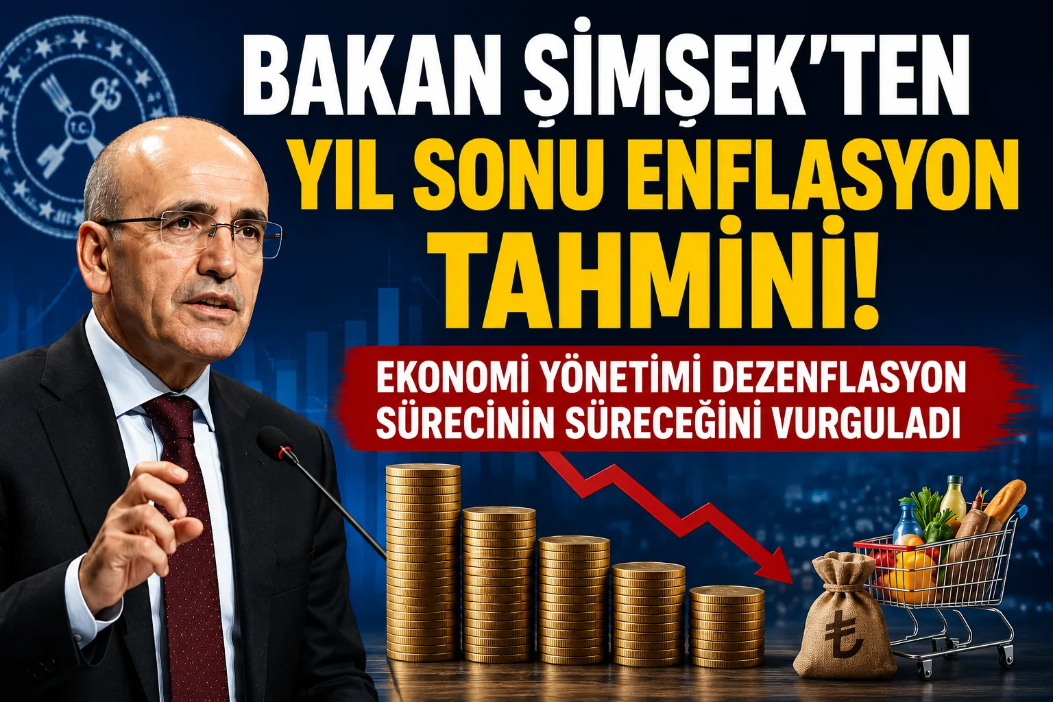 Bakan Şimşek’ten Yıl Sonu Enflasyon Mesajı!