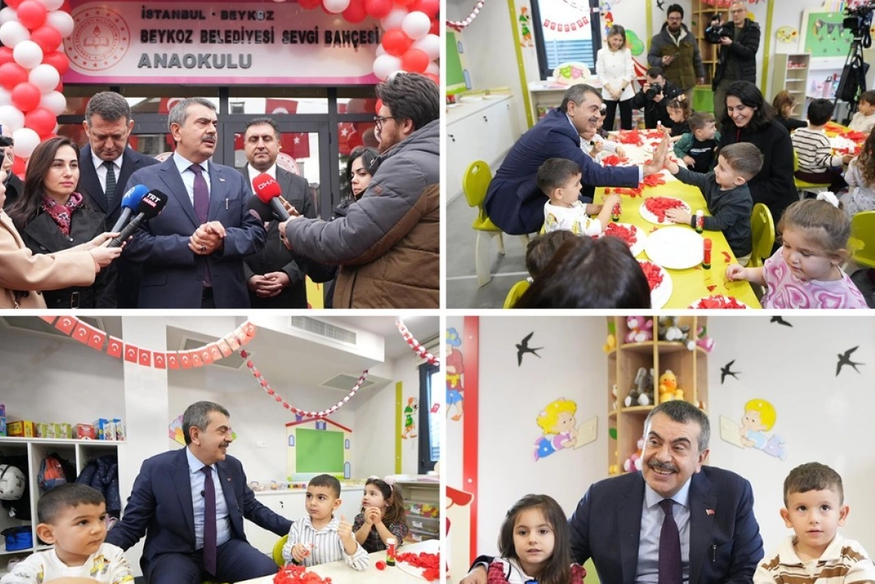 Bakan Tekin Beykoz’da Okul Ziyaretleri Gerçekleştirdi