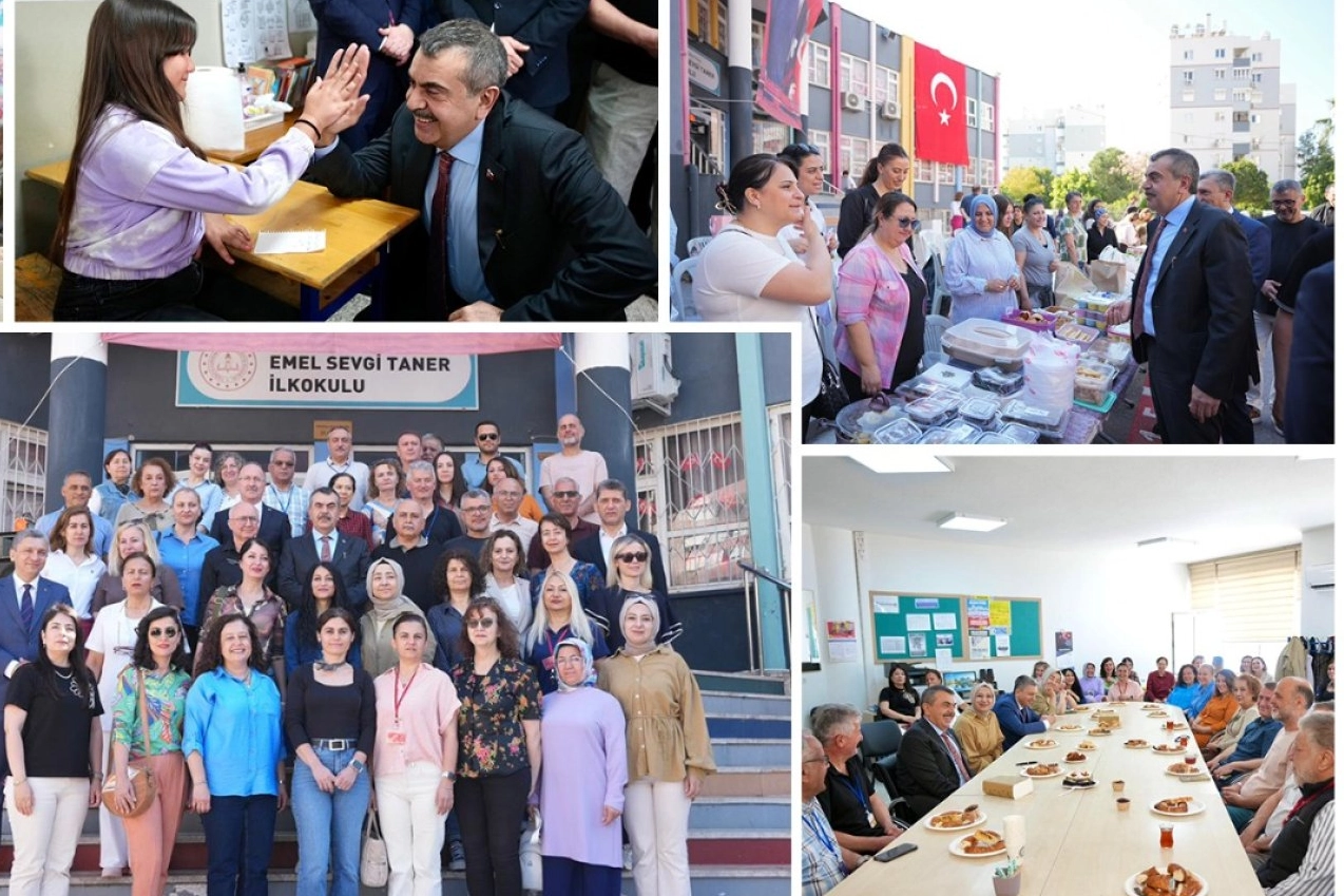 Bakan Tekin’den Antalya’da Sürpriz Okul Ziyareti