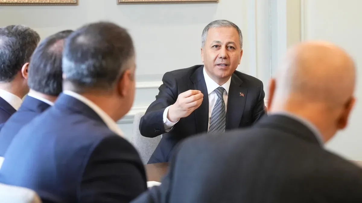 Bakan Yerlikaya’dan Ezidi Temsilcilerine Ziyaret