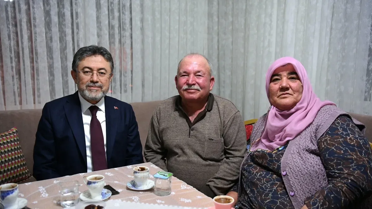Bakan Yumaklı: Bereket ve Umut Birlikte!