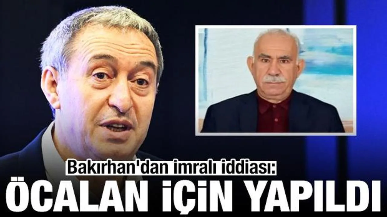 Bakırhan: Öcalan İçin İmralı’da Yerleşke İnşa Edildi