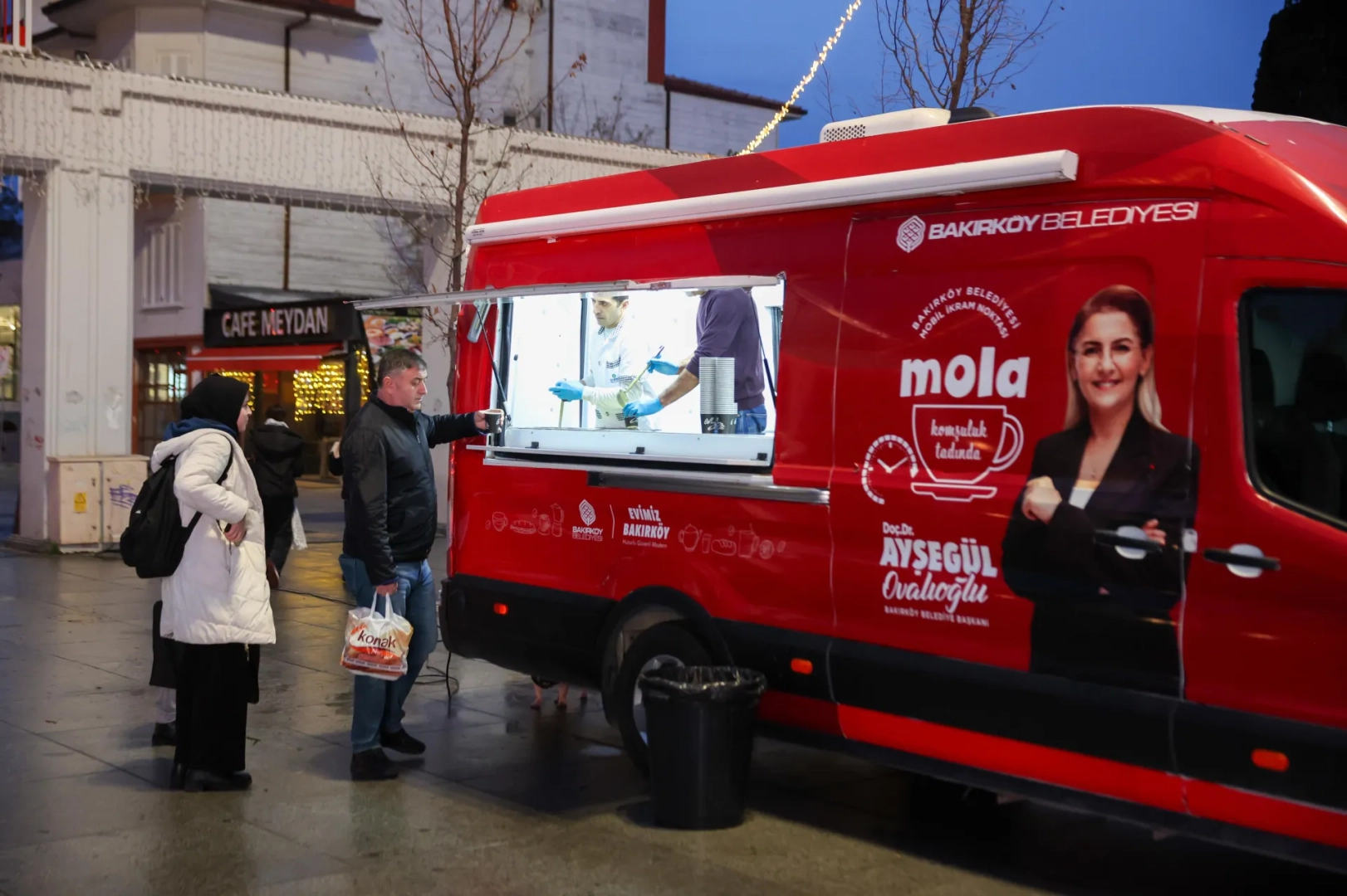 Bakırköy’de Soğuk Kışa Sıcak Çorba İkramı