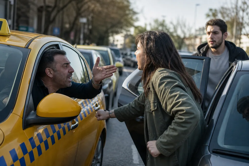 Bakırköy’de Taksi Saldırısı Ortalığı Karıştırdı