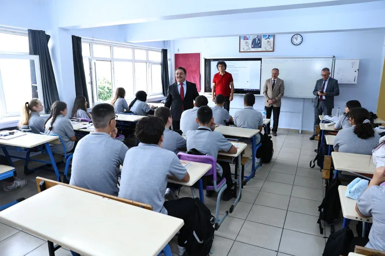 Bakırtaş, Okul Ziyaretleriyle Eğitime Destek Verdi