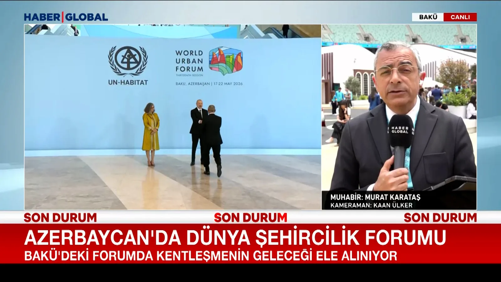 Bakü’de 13. Dünya Kentsel Forumu Başladı!