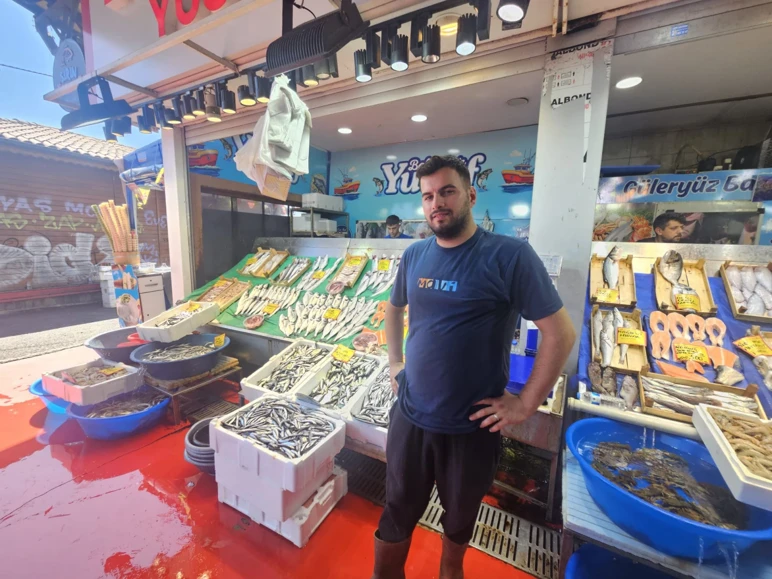 Balıkçılar dertli, tezgahlarda son durum ne? - Resim : 3