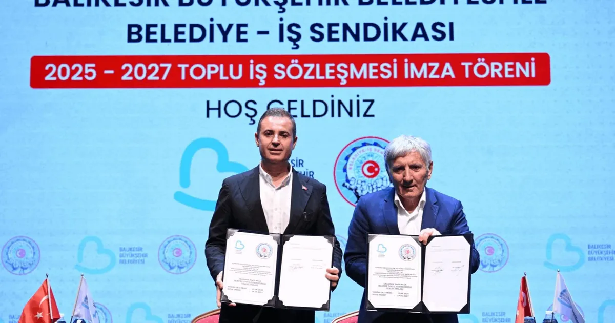 Balıkesir Büyükşehir Personeline Zam Müjdesi!