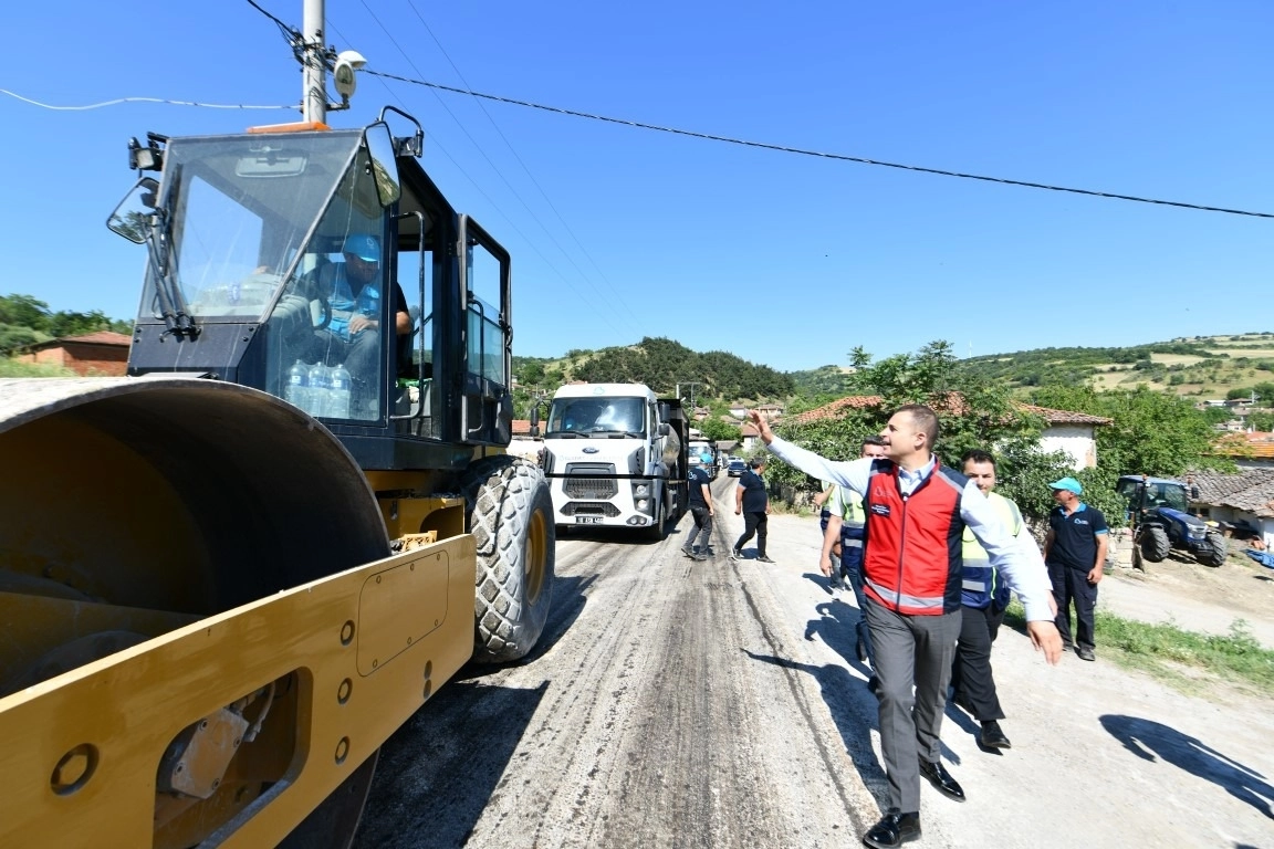 Balıkesir’de 2.900 Metrelik Yol Yenileniyor!