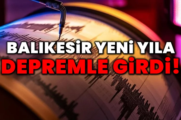 Balıkesir’de 3.5 Büyüklüğünde Korkutan Deprem!