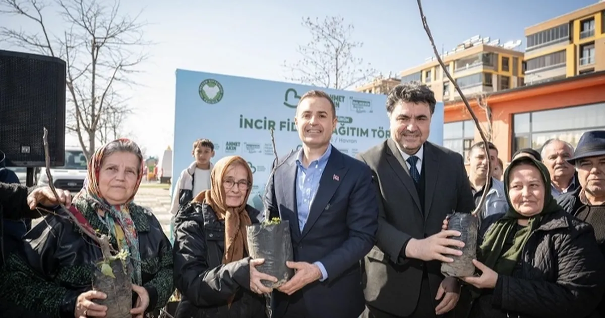 Balıkesir’de Çiftçilere İncir Fidanı Desteği!